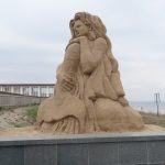 Rügen Sandskulptur in Binz